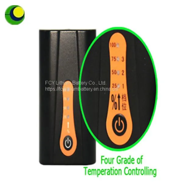 7.4V 2.2Ah Heated Jacket Lithium-Ion Battery With Four-grade Power Display photo-4