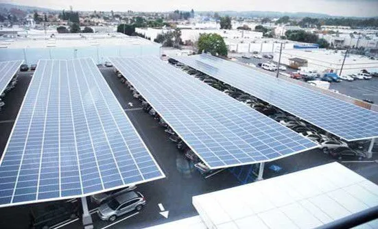 Suitable For Hospital Stainless Steel Solar Power Carport photo-3