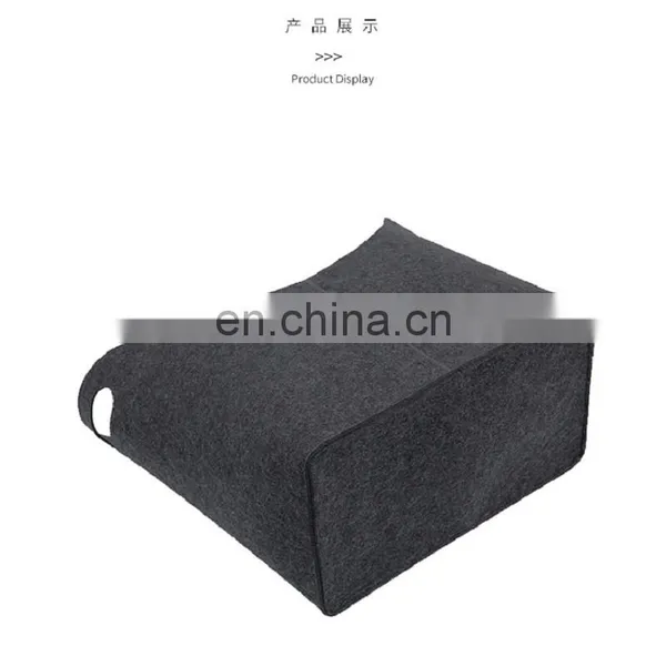 Eco-friendly 5mm Firewood Felt Bag photo-6
