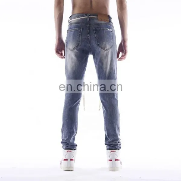 DiZNEW Fashion Hot Seller Jeans Casual Slim Jean Classic Trousers Denim Pants Men photo-3