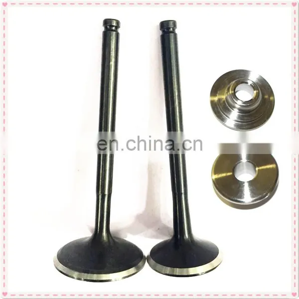 Black Nitride Gold Titanium Engine Valve For Honda Prelude H23A 2.3L NON-VTEC 92-96 in 14711-PT2-000 ex 14721-PT2-000 photo-7