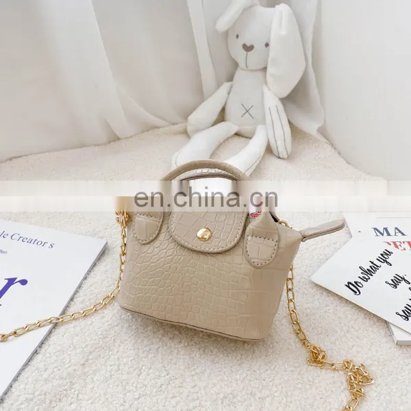 Korea Kids Small Wings Mini Bag Children pu Leather One Shoulder Cross-strap Change Coin Purse Bags photo-6