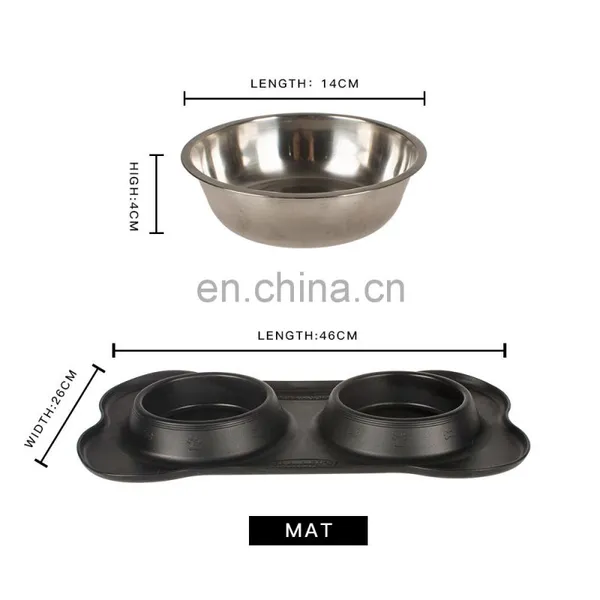 New Flexible and Easy to Clean Silicone Waterproof Non-slip Pet Dog Cat Feeding Tray Bowl Mat For Cat Dog New Flexible and Easy photo-6