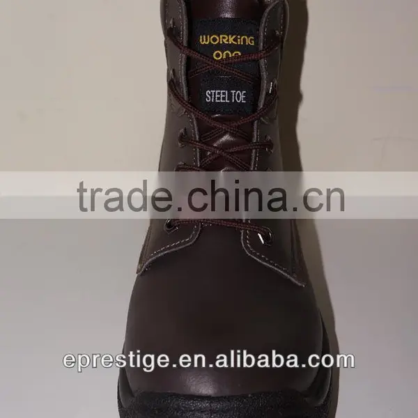 2014 PU Injected Leather Safety Boots photo-2