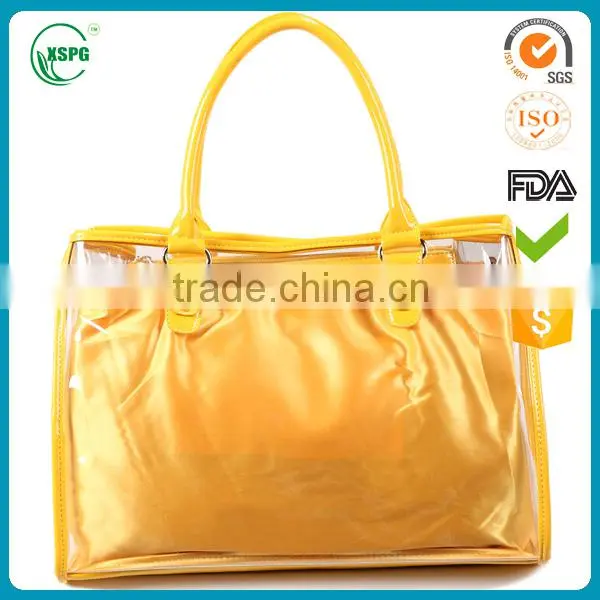 2105 PVC Fashional Beach Bag Clear Beach Bag photo-2
