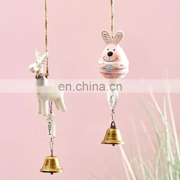 Nordic Wind Lovely Cartoon Ceramic Animal Fengling Creative Children's Clothing Shop Entrance Wall Decoration photo-3