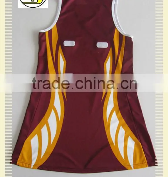 Custom Netball Dress With Great Pattern photo-2