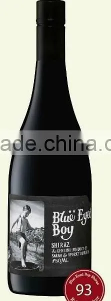 Oupusen Blue Eyed Boy Shiraz Dry Australia Red Wine