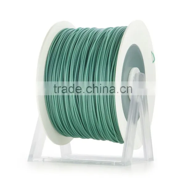 Pla 3d Printer Material Pearl Green Filament With the New Spool Convertible Into a Coat Hanger. Spool Holder Included. photo-2