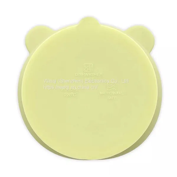 Bear Silicone Snack Bowl With Suction Bottom photo-5