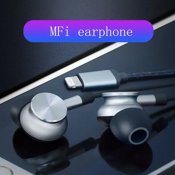 New Electronics 2019 in Ear Lighting Mfi Bass Stereo Earphone Headphones Original for Iphone xr Accessory photo-2