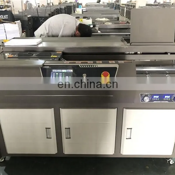 UK8 a3 440mm Variable Frequency Speed Hot Thermal Book Cover Gluing Machine, Cardboard Notebook Binding Machine photo-2