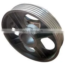 High Quality Cast Iron Elevator Parts Pulley Sheave,elevator Guide Pulley photo-3