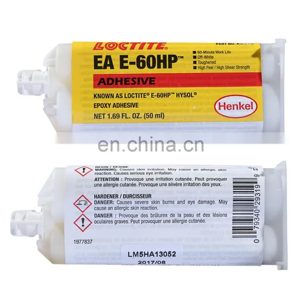 Loctiter E20HP 30CL 60HP 120HP 4070 Epoxidharzkleber, hochfester AB-Kleber, transparenter Struktur-Epoxidklebstoff, Elektroschweißen photo-3