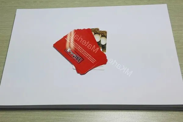 MGI Digital Printing 0.3mm A4 Pvc Card Plastic Sheet photo-2