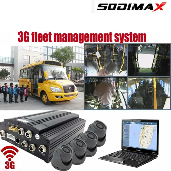 FL & OEM GPS 4G WiFi Ai HD Mdvr 8CH 1080P/720p Vehicle Hard Disk HDD Ai Adas Dsm Mobile DVR With Cmsv Tracking Platform photo-2