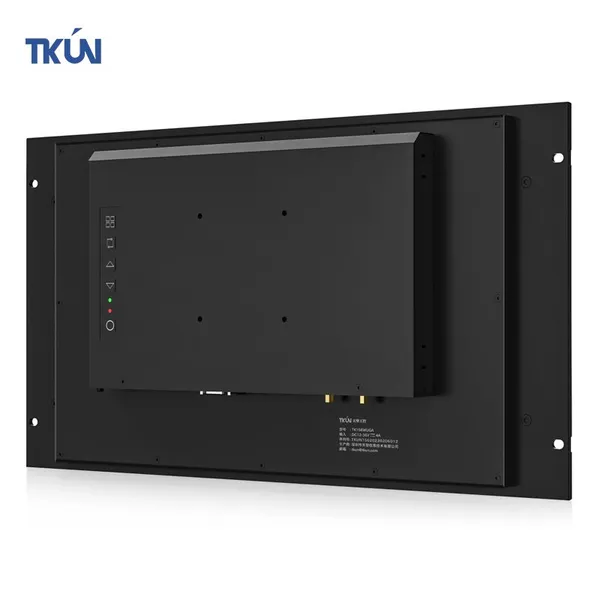 TKUN 15.6-inch Rack Mounted Industrial Touch Display HD VGA DC12-36V photo-2