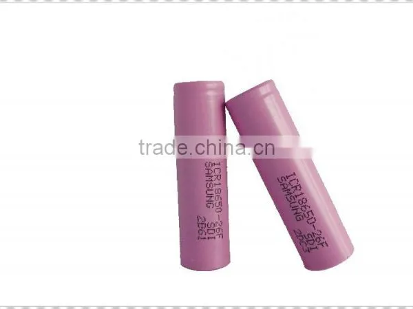 Original Samsung Inr18650-26f Batteries High Discharge 3.7v Battery Pack for Shaver photo-4