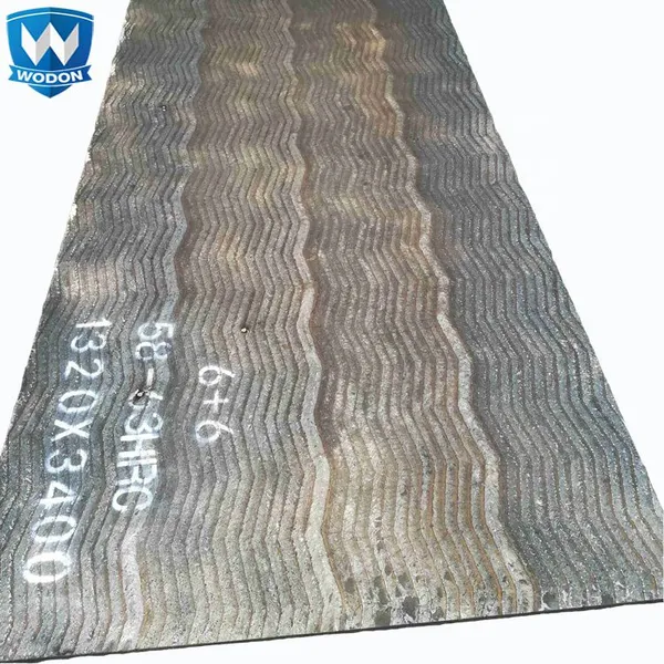 Wodon Abrasion Resistant Bimetal Cco Wear Plate for Coal Dropping Curve Pipe photo-3