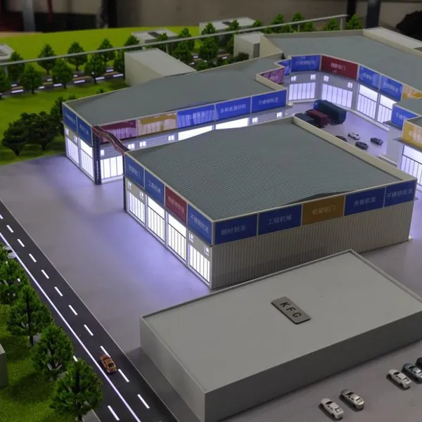Integrated Market Building Model Manufacturer photo-4