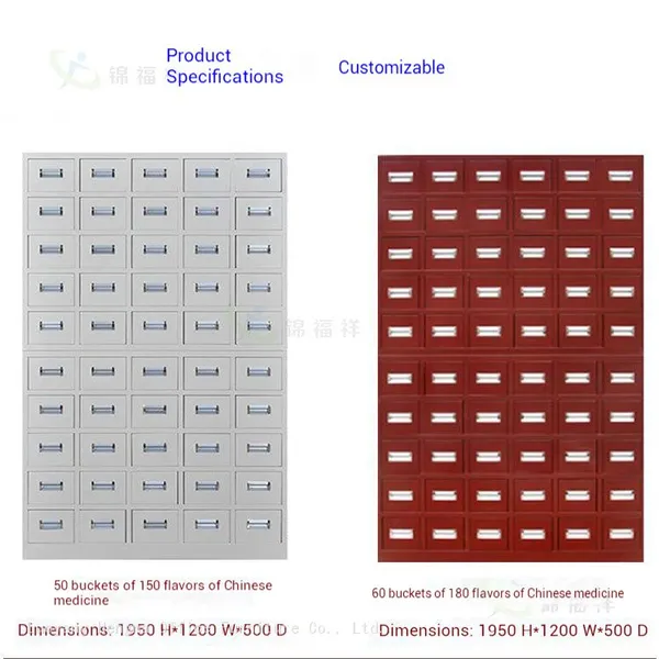 Hengna Traditional Chinese Medicine Cabinet - Secure Herbal Storage for TCM Clinics Supplier photo-1