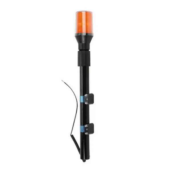 12V Rotating Traffic Patrol Motorcycle Rear Led Strobe Warning Pole Light photo-3