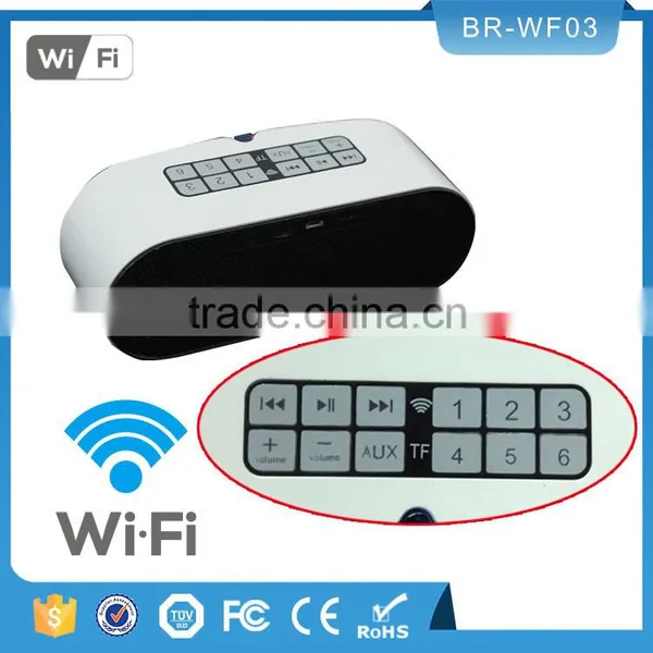 OEM Mini Powerful Customized Colorful Wireless High Quality Wifi Speaker With Microphone photo-6