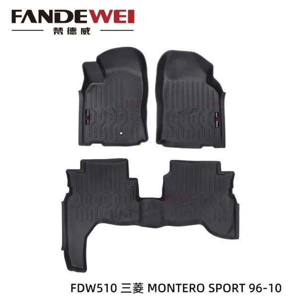 Use for MITSUBISHI Pajero MONTERO 3D Car Floor Mat Luxury Carpet Easy to Clean Anti-slip Makers Custom All Weather Zero Formaldehyde Waterproof photo-5