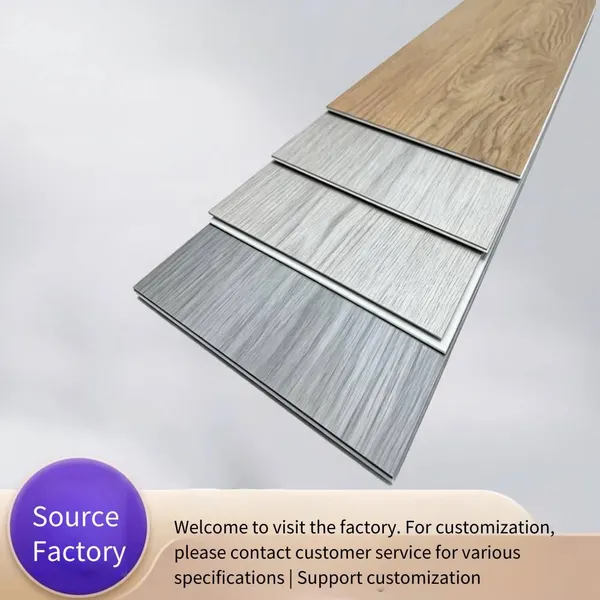 spc stone plastic flooring with anti-slip, locking buckle, wear-resistant, waterproof for engineering, hotels, and environmentally friendly