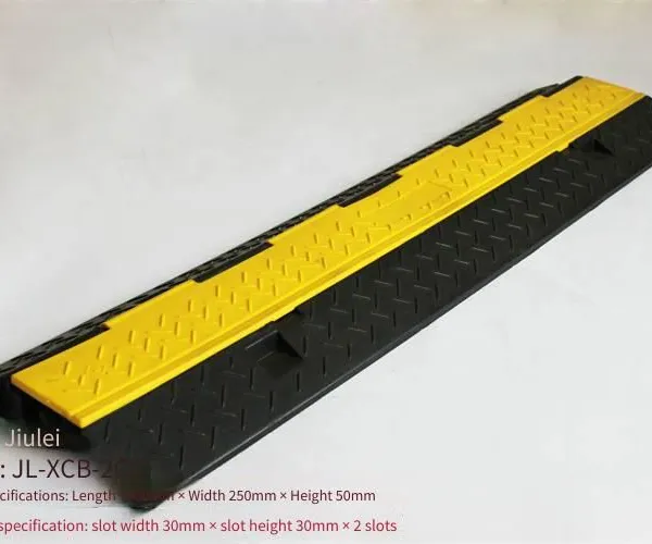 Jiulei Brand Jl-xcb-2cc, Rubber and Plastic Bridge Belt [manufacturer], Length 1000mm * Width 250mm * Height 50mm, Groove Width 30mm * Groove Height 30mm * 2 Holes