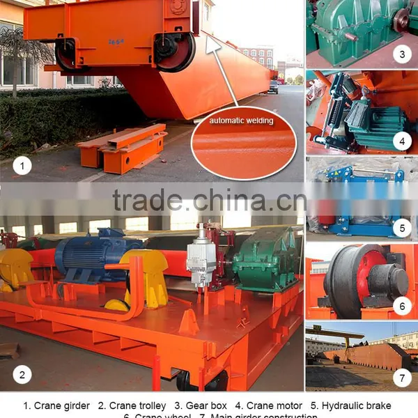 30 Years Crane Experience 1 Ton to 550 Ton Industry Application Quality as World Leading Level and Agent Price Overhead Crane photo-2