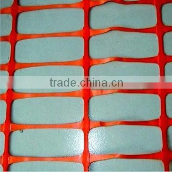2013 Hot Sale Orange Plastic Safety Fence Mesh photo-3