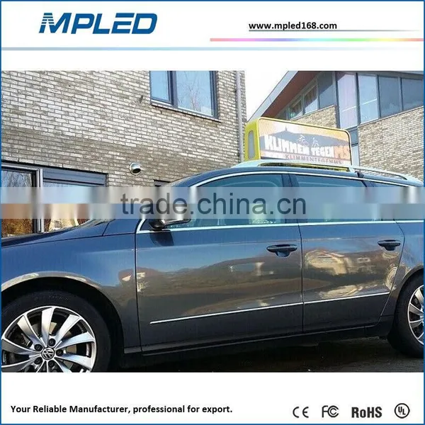 WI-FI Control Taxi Led Signs 2015 New Technology