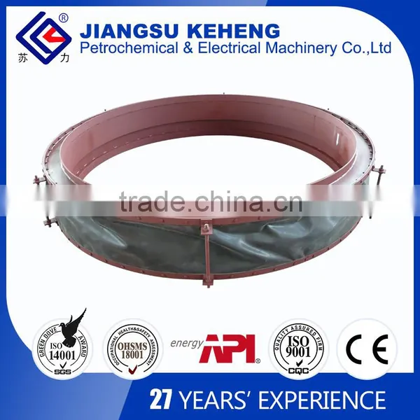 High Pressure Resistant Mechanical Parts Rectangular Fabric Air and Flue Duct Compensator