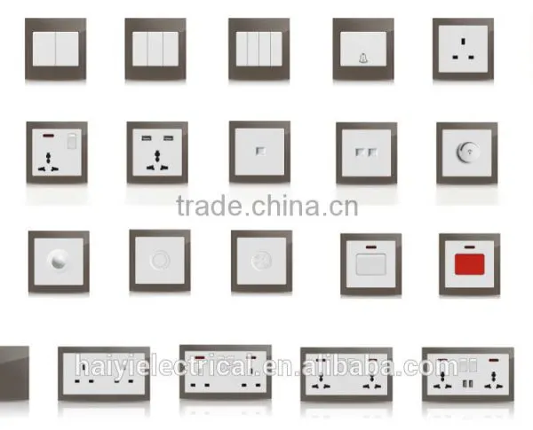 Wall Socket 250V 2 Gang 13A British USB Wall Socket With 2.1A USB Outlet photo-5