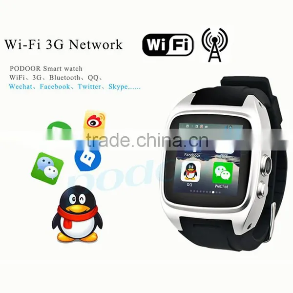 3G WiFi GPS GSM Android Smart Watch, Sim Card Phone Call photo-2
