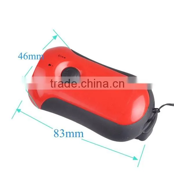 Wholesales Coloful Hand Crank Generator Flashlight photo-3