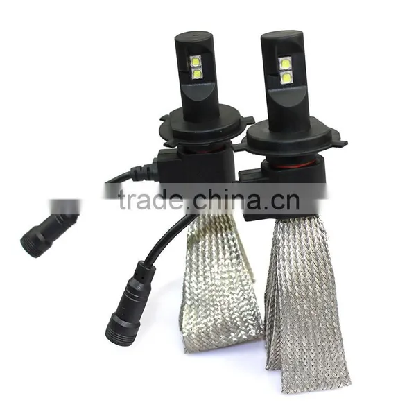 All in One h4 High Low Beam Car Headlight G5 no Fan Design Super Bright Auto h4 Led Headlight photo-4
