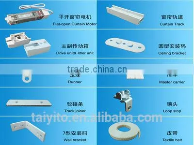 Electric Wireless Automatic Curtain Controller With RF Curtain Control Switch photo-5