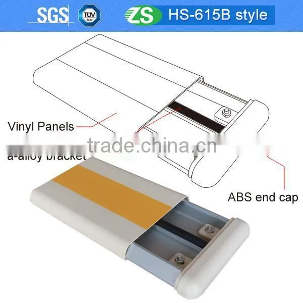 Wooden Color Rigid PVC Wall Protection Wallguards/ Bumper Rail photo-6