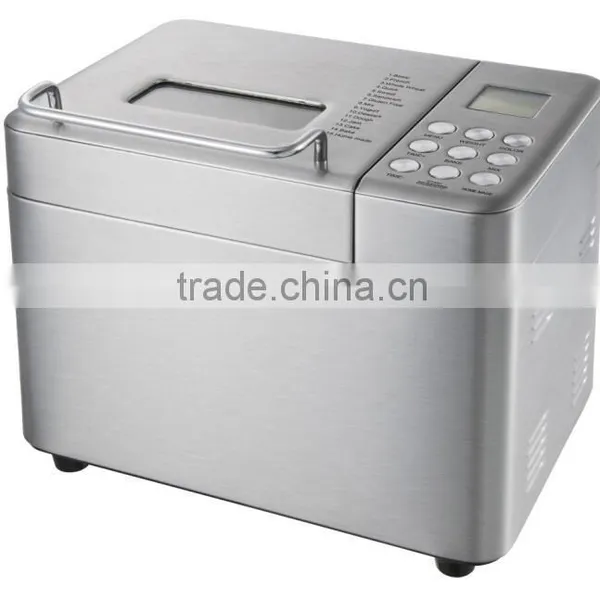 NEW 2016 High Level Full SS Housing 2.0LB Bread Maker With Nut Dispenser Inside Cover photo-2