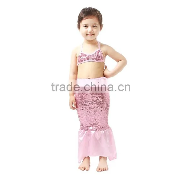 Bikini Set Swimsuit Mermaid Tail With Top Swimwear Handmade Fashion Mermaid Tail