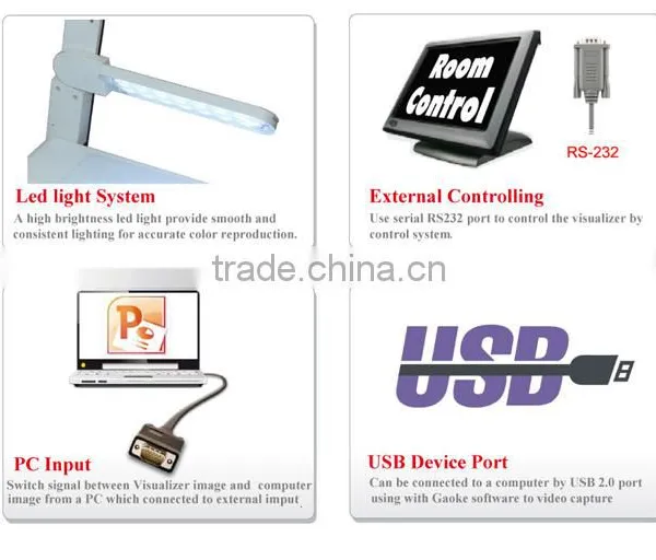School Equipment Visualizer Presenter Digital Presenter Visualizer Document Camera Visual Presenter Usb Document Camera OEM photo-4