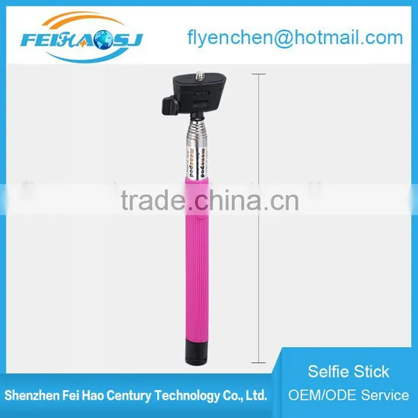 2016 Wholesale Stainless Steel Mini Selfie Stick ,Monopod Selfie Stick Without Control photo-5