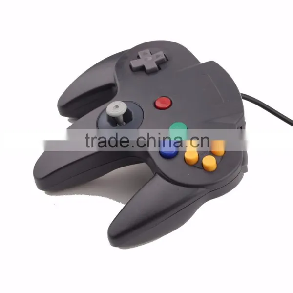 Long Handle Game Controller Pad Joystick for Nintendo 64 N64 System Black photo-6