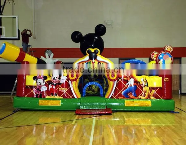Mickey Mouse Inflatable Amusement Park Inflatable Playground on Sale photo-6