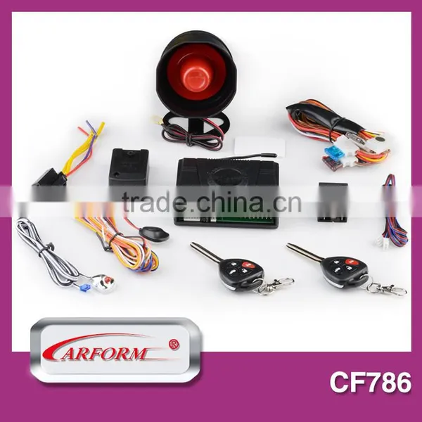 Shocking Sensor Gsm Gps Car Alarm Security System With Remote Start Engine