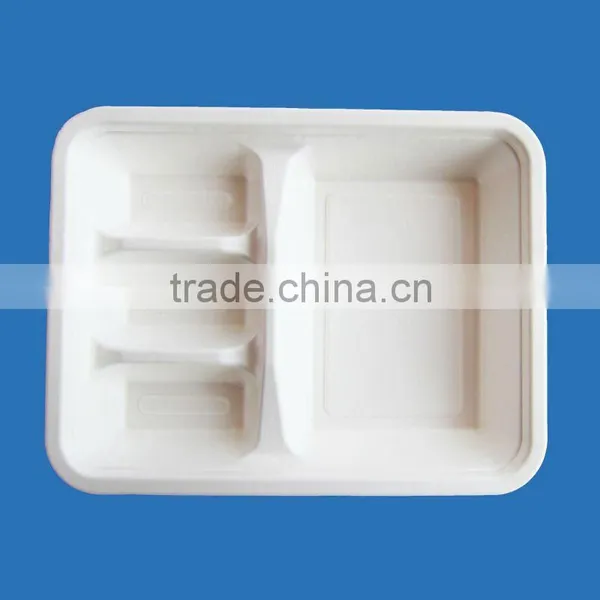 Biodegaradable Trays With Compartment