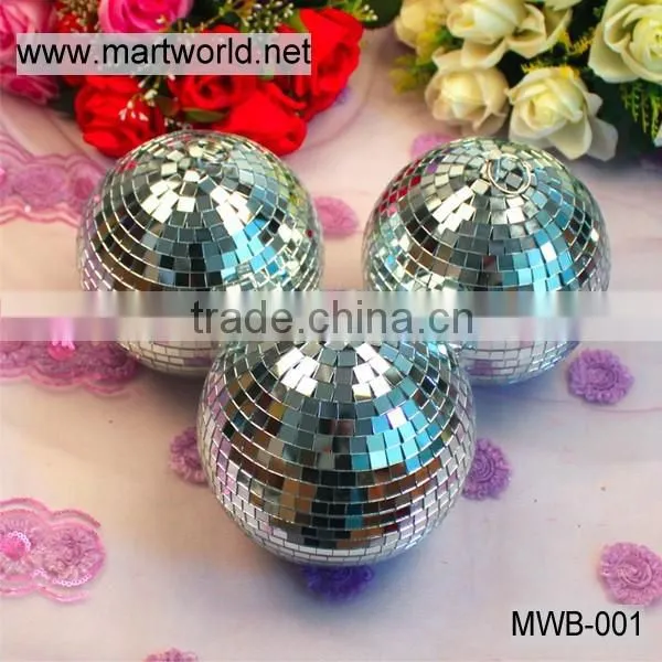 Decorative mirror glass disco ball wedding decoration ,home & party & event decoration(MWB-001)