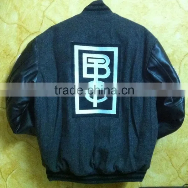 Men Wool Varsity Jackets BI-3189 photo-2